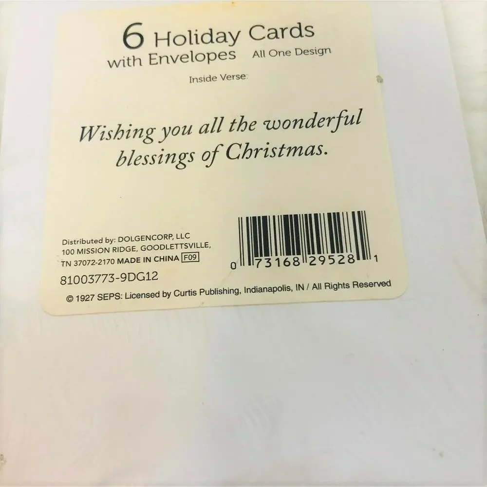 Saturday Evening Post Christmas Cards